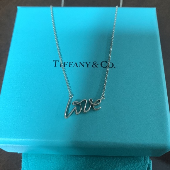 Tiffany & Co. Love pendant. Paloma Picasso writing $250 - Picture 2 of 5